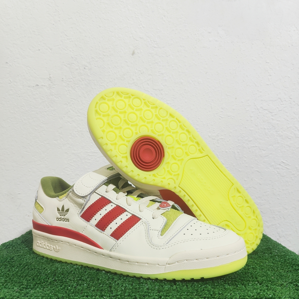 Adidas Originals Forum Low x The Grinch Cream Dr. Seuss
